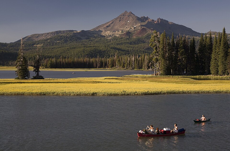 Group kayaking